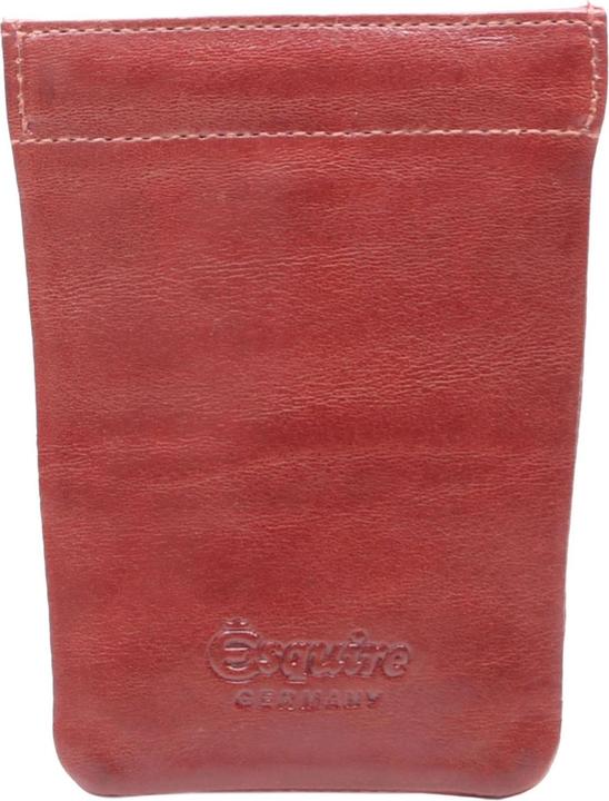 Actual product image Esquire Toscana leather key case 6 cm