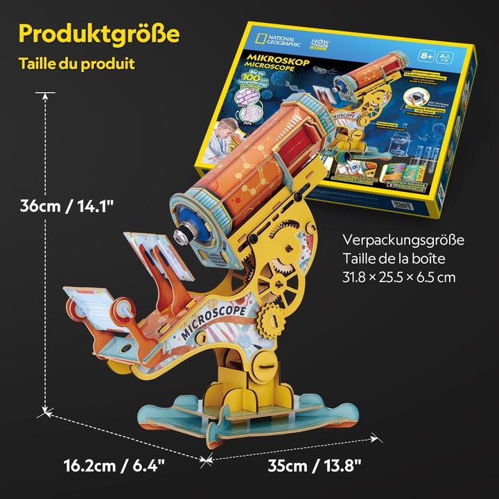 Actual product image Cubicfun Mikroskop