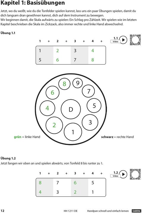 Produktbild Handpan schnell und einfach lernen (Deutsch, Cascha GmbH, 2024)