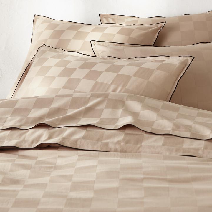 Produktbild La Redoute Interieurs Victor Damier (Duvetbezug, 200 x 210 cm)