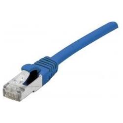 Générique Cat6 RJ45 Patch cable F/UTP PVC ecofriendly blue - 3m (F/UTP, CAT6, 3 m), Netzwerkkabel