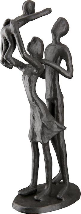 Gilde Skulptur "Familienglück" brüniert