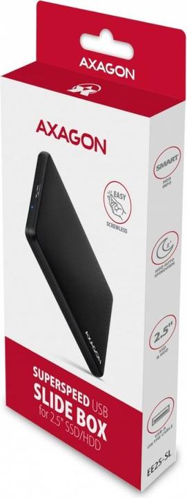 Immagine prodotto Axagon EE25-SL contenitore esterno da 2,5", USB 3.0 / SATA III - USB-A (2.5")