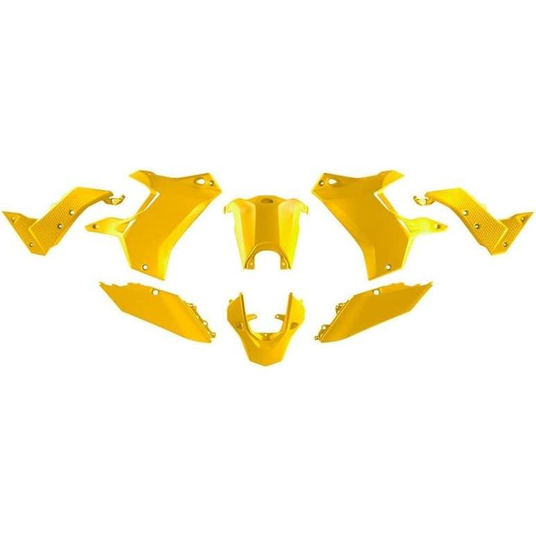 Racetech, Accessori per moto, Kunststof set 5 stuks Yamaha T7 Revolution geel YZ