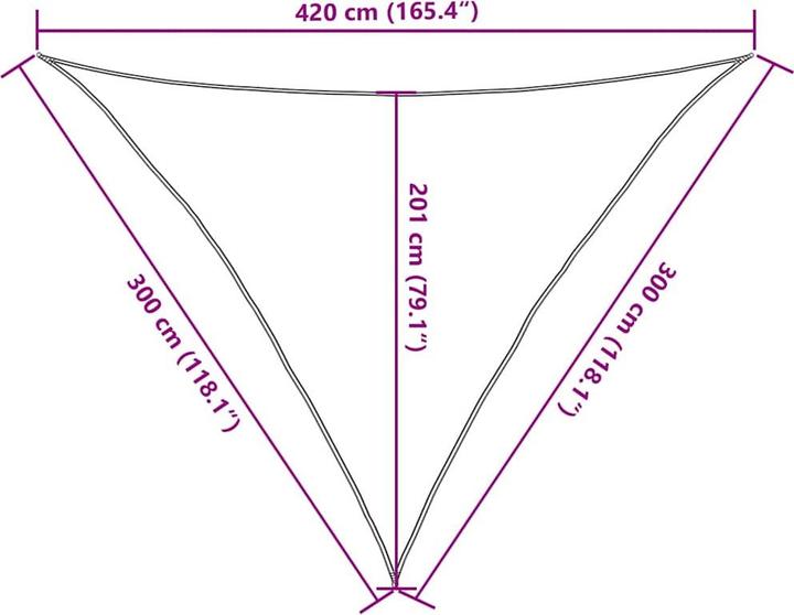 Immagine prodotto vidaXL Tenda da sole (3 x 3 x 4,2 m)