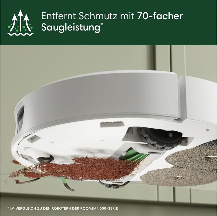 Image du produit iRobot Roomba Plus 505 Combo + AutoWash Dock (Robot d'aspiration et de nettoyage)