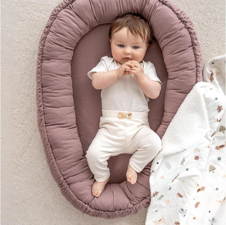 Image du produit Julius Zöllner Babynest Nido Jersey uni red earth