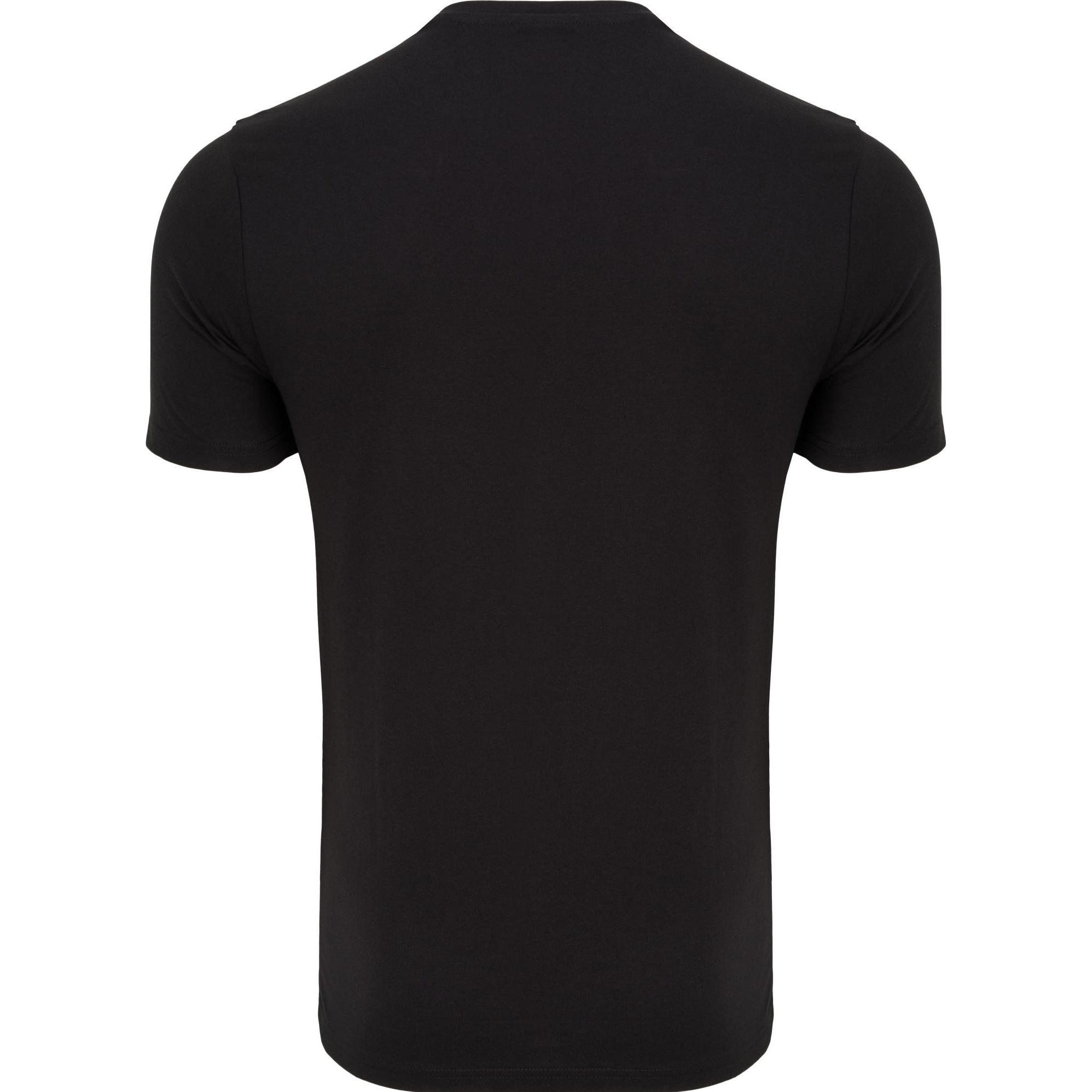 Thumbnail - New Era, Herren, Shirt, Fan Shirt - NFL Shield Logo 2.0 schwarz - S, Schwarz, (S)