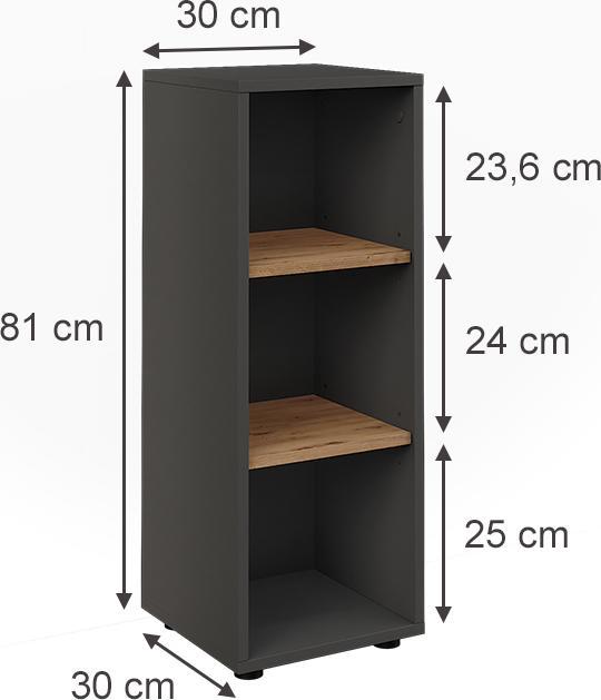 Actual product image Vicco Irma (30 x 30 x 81 cm)