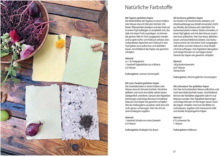 Immagine prodotto Papiere schöpfen und gestalten (Tedesco, Eva Hauck, Dorina Tessmann, 2024)