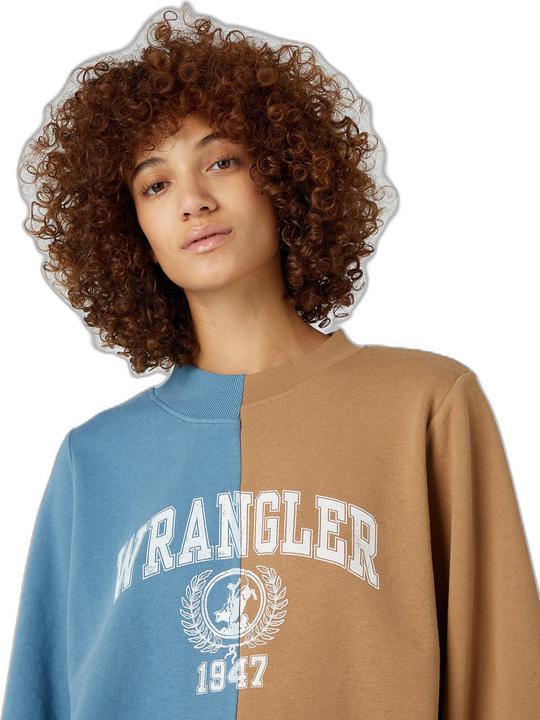 Produktbild Wrangler sweatshirt rundhasausschnitt wranger 2way (L)