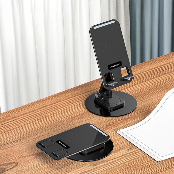 Actual product image Wozinsky Podstawka Podstawka WPT-K393 stabilna podstawka stojak pod telefon tablet - czarna