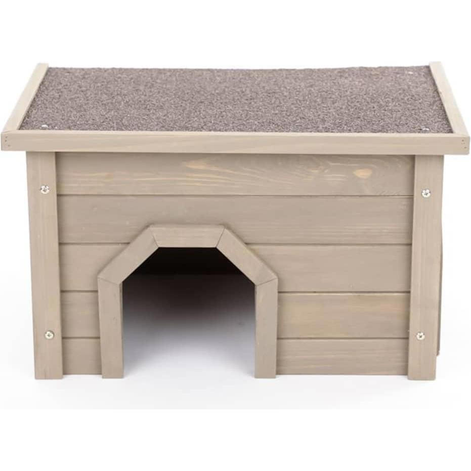 TRIXIE Maison extérieure pour petits animaux 50x30x37 cm Gris-Vert