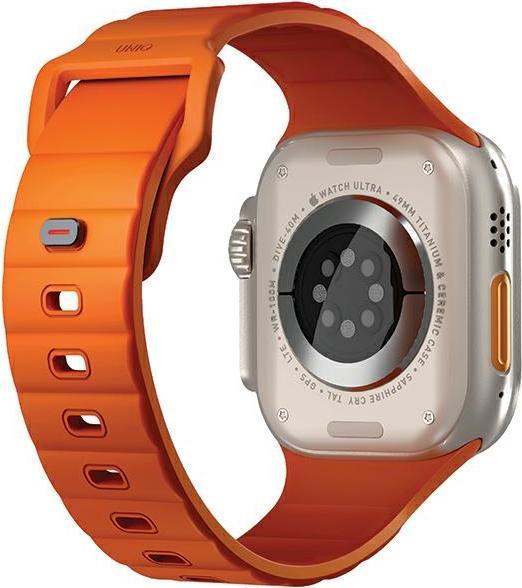 Produktbild Uniq pasek Stride Apple Watch Series 1/2/3/4/5/6/7/8/9/SE/SE2/Ultra/Ultra 2 42/44/45/49mm FKM Rubber (42 mm, 44 mm, 49 mm, 45 mm, Kunststoff)