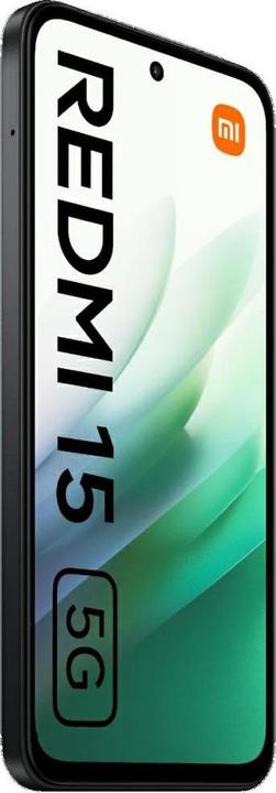 Produktbild Xiaomi Smartphone Redmi 15 5G Midnight Black 4GB RAM 128GB ROM (128 GB, Midnight Black, 6.90", Hybrid Dual SIM, 5G)