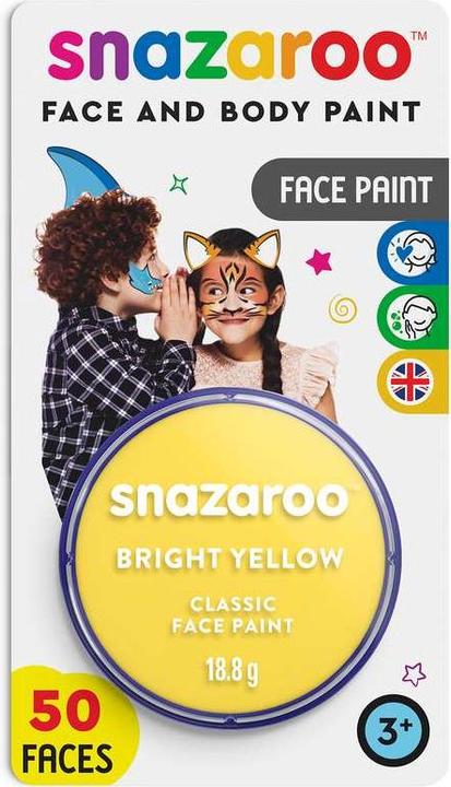 Actual product image Snazaroo Make-up colour blister