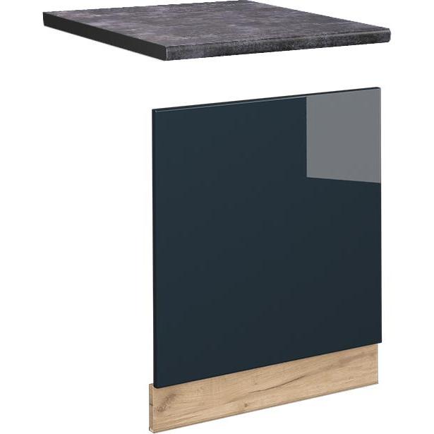 Vicco Frontblende Fame-Line, Geschirrspüler Zubehör, Blau