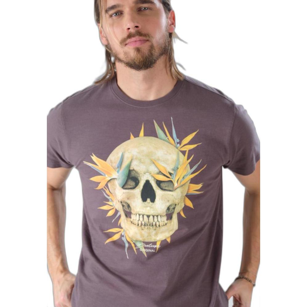 Thumbnail - Deeluxe, Herren, Shirt, t-shirt, Grau, (M)