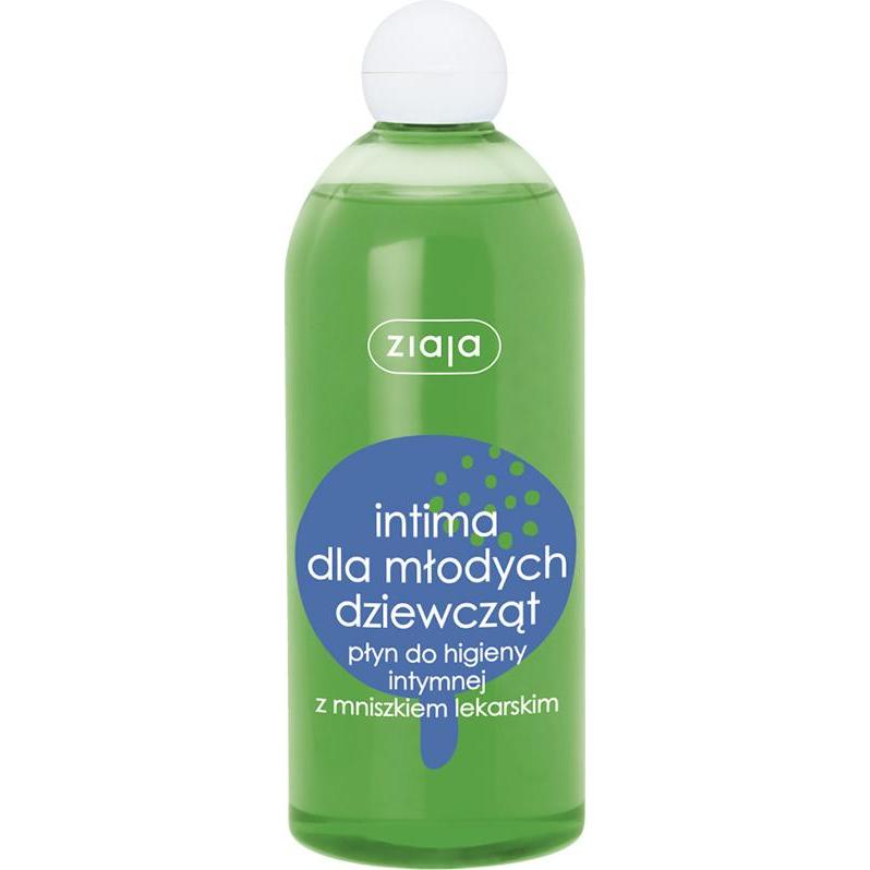 Ziaja, Igiene intima, Gel detergente intimo per ragazze - Igiene intima a base di erbe (500 ml, Lozione per il lavaggio intimo)