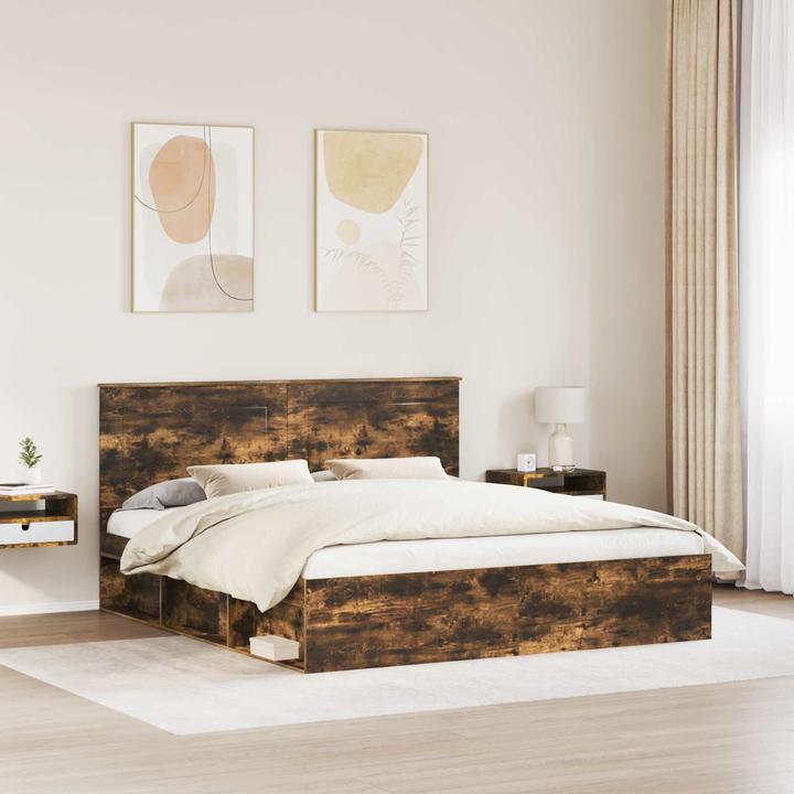 Image du produit vidaXL Modernes Bett (200 x 200 cm)