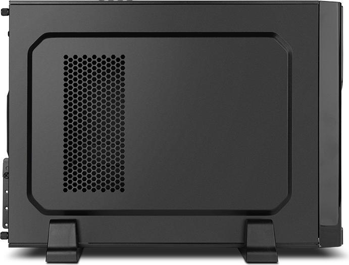 Image du produit Nox Lite070 - PC - noir - ITX - micro ATX - ABS - SPCC - acier - 7,5 cm - 25,6 cm (mATX, ITX)