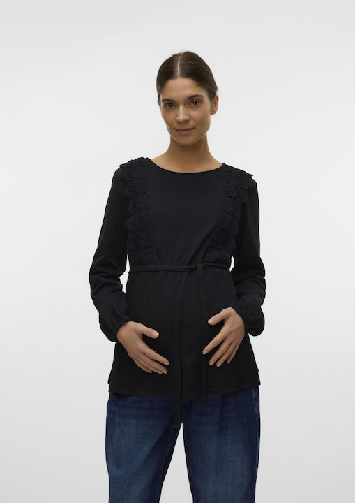 Produktbild Mamalicious Normal geschnitten Rundhals Top Bluse (XS)