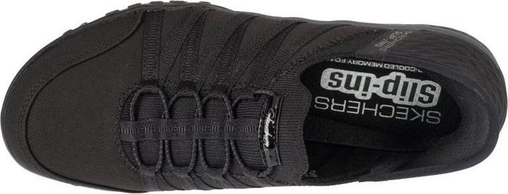 Immagine prodotto Skechers 100593/BBK Breathe-Easy-Roll-With-Me Ladies Sneaker Slipper VEGAN nero (40)
