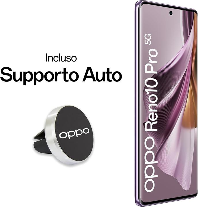 Actual product image OPPO 10 Pro 5G (256 GB, Glossy Purple, 6.70", Dual SIM, 5G)