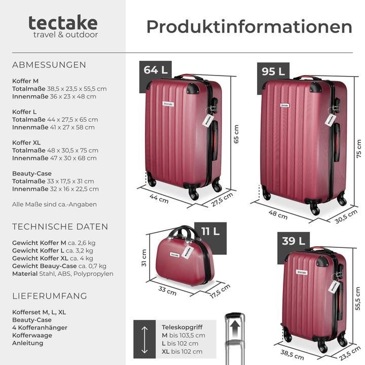 Actual product image tectake Cleo (95 l)