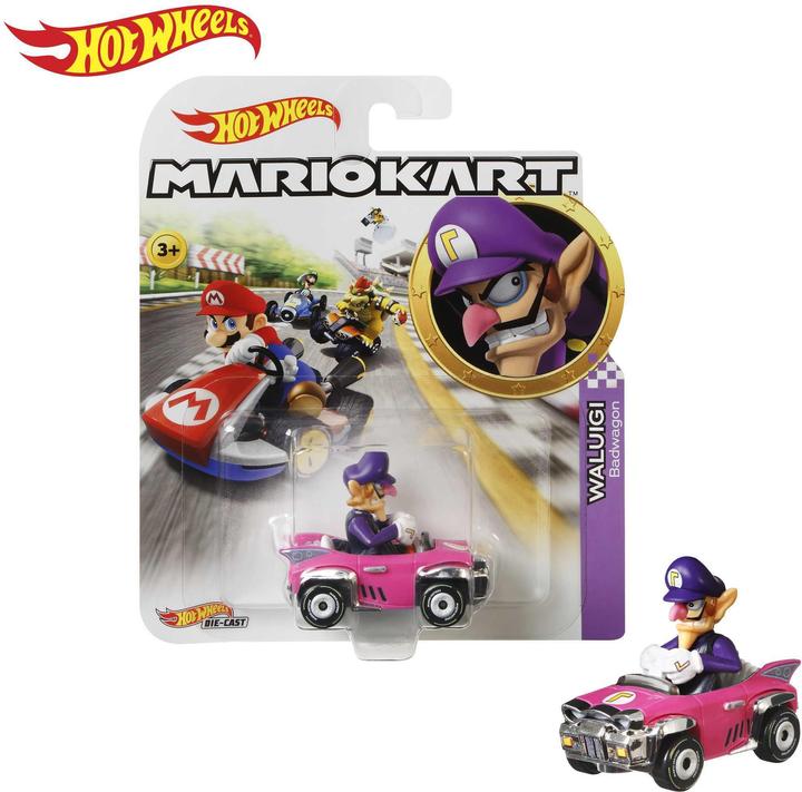 Produktbild Hot Wheels Mario Kart Replica Die-Cast Assorted