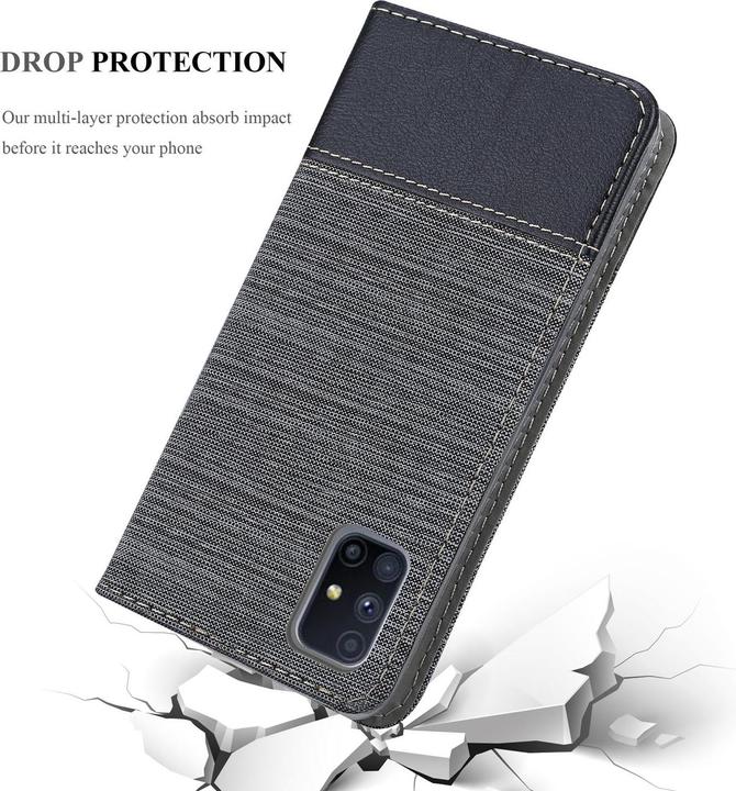 Productafbeelding Cadorabo Boek Jeans Optiek Cover (Samsung Galaxy M51)