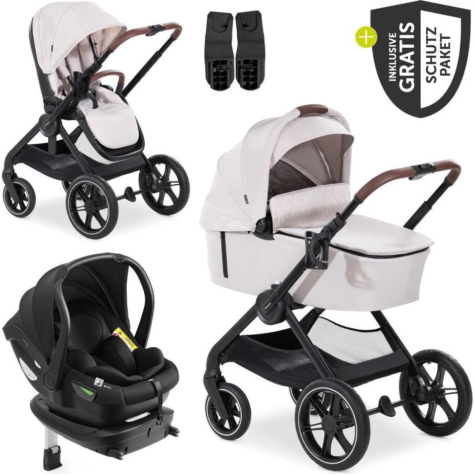 Hauck, Kinderwagen, 4in1 Kinderwagen-Set Walk N Care Trio Set Kinderwagen 3 in 1