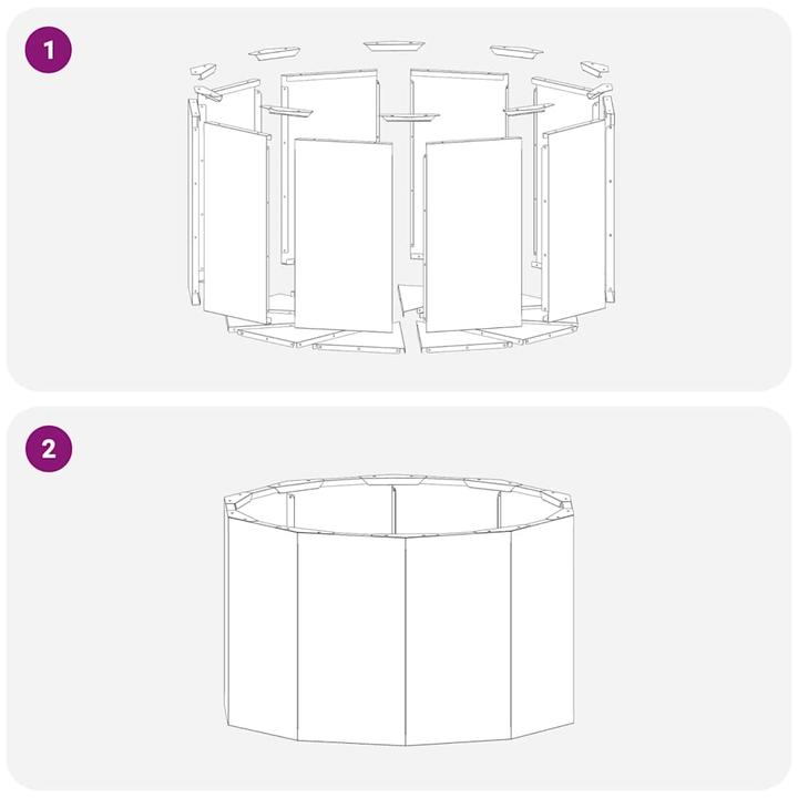 Produktbild vidaXL Garten-Pflanzgefäss