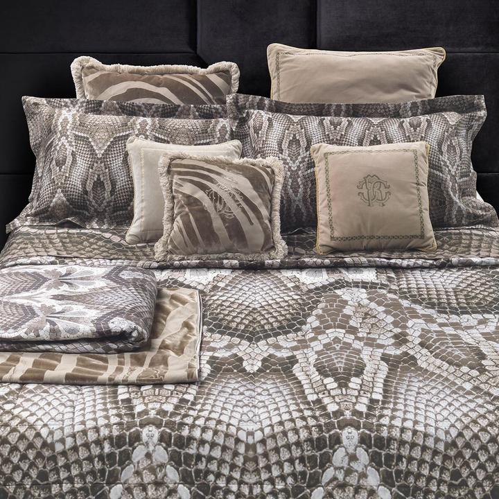 Image du produit Roberto Cavalli Mako-Satin linge de lit Amorgos natural (Set de linge de lit, 135x200 cm + 80x80 cm)