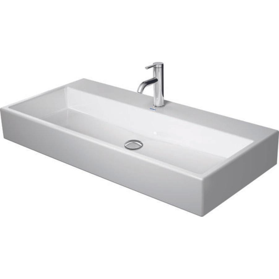 Duravit, Waschbecken, Waschtisch VERO AIR o ÜL m HLB geschli 1000x470mm 1 HL weiss (470 mm, 1000 mm)