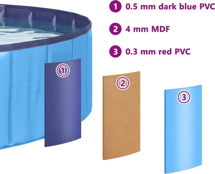 Produktbild vidaXL Portabler Pool