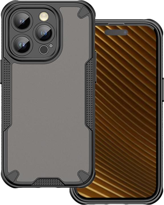 Actual product image OEM Defender Matt case for iPhone 17 Pro black (Apple iPhone 17 Pro)