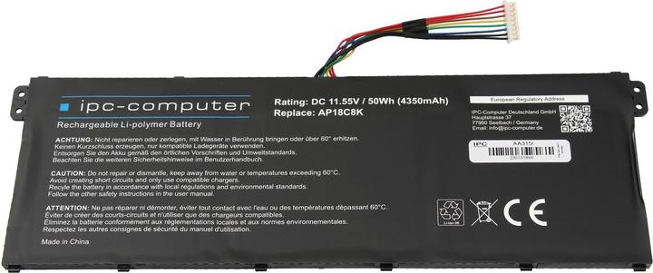 Produktbild IPC AP18C4K (3 Zellen, 4350 mAh)