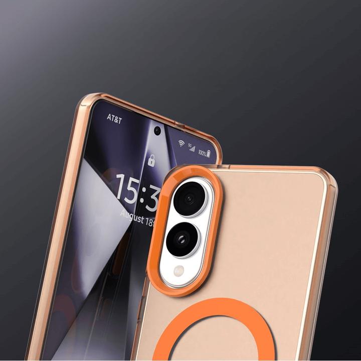 Image du produit Cover-Discount Galaxy S25 Edge - Schützende Acryl-Handyhülle mit Magnet (Samsung Galaxy S25 Edge)