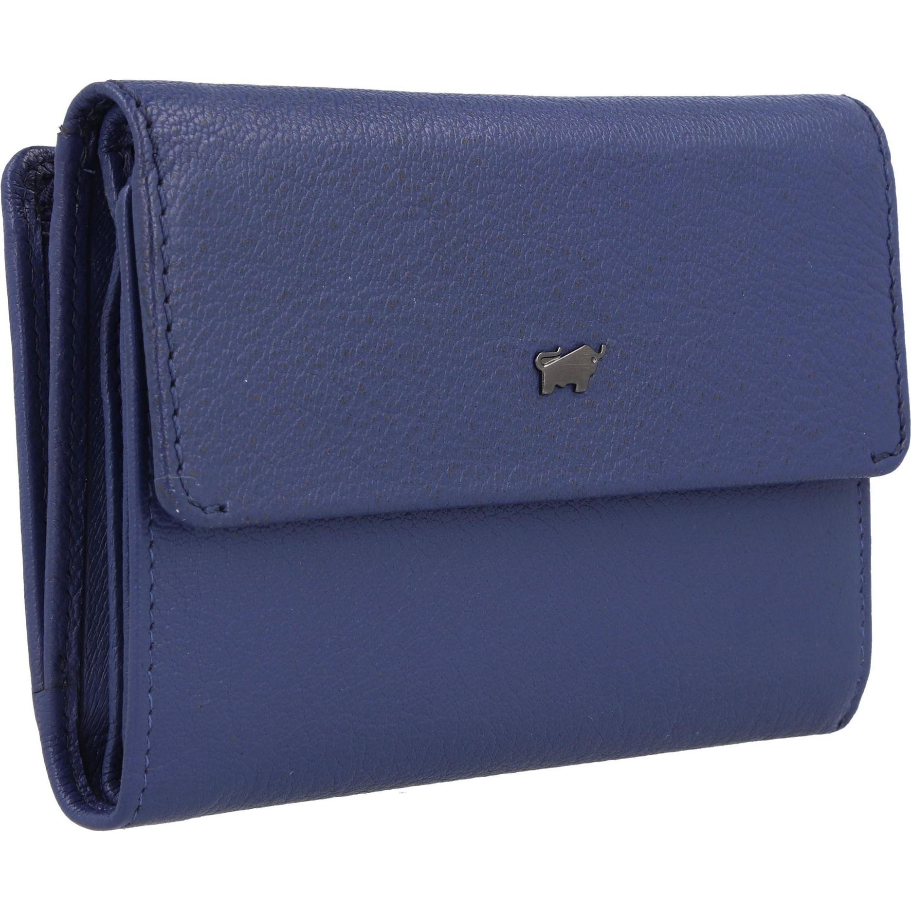 Thumbnail - Braun Büffel, Damen, Portemonnaie, Geldbörse Anna 48253, Blau