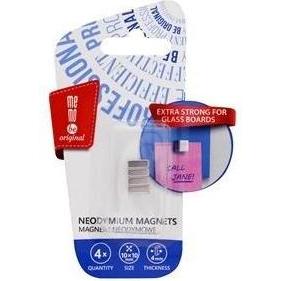 Memobe, Magneti, Magneti da tavolo al neodimio, 4 pezzi. (4 x)