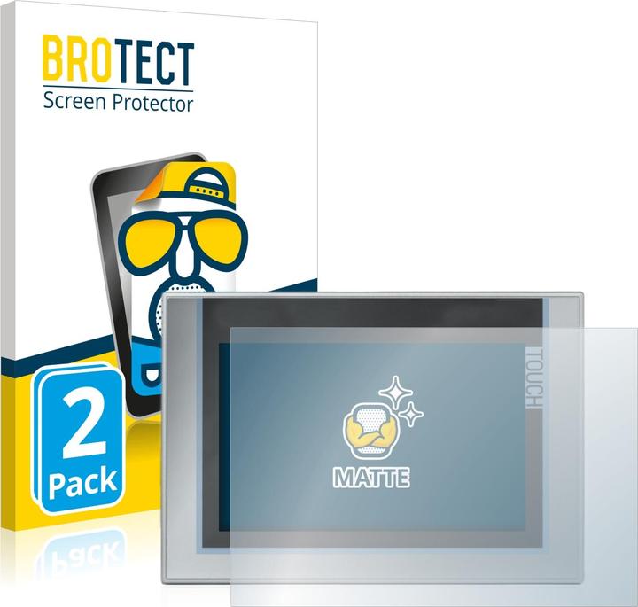 Produktbild BROTECT Entspiegelungs-Schutzfolie Displayschutz Matt (2 Stück, Simatic TP1200 Comfort)