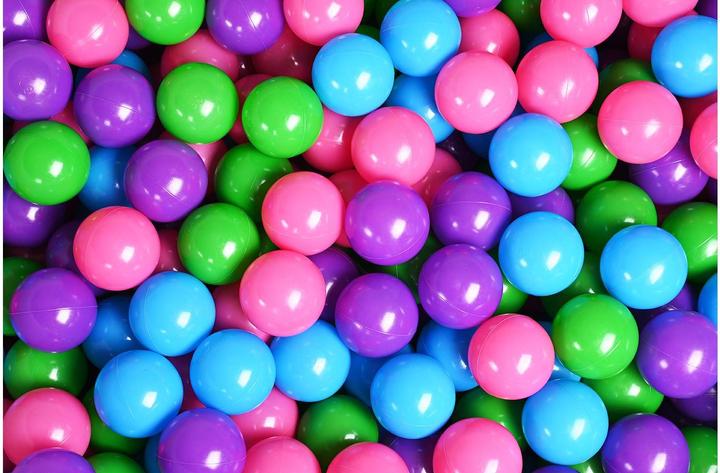 Image du produit Knorrtoys Bällebad soft - "Cosy geo grey" 300 balls softcolor' (ca. 6cm Durchmesser)