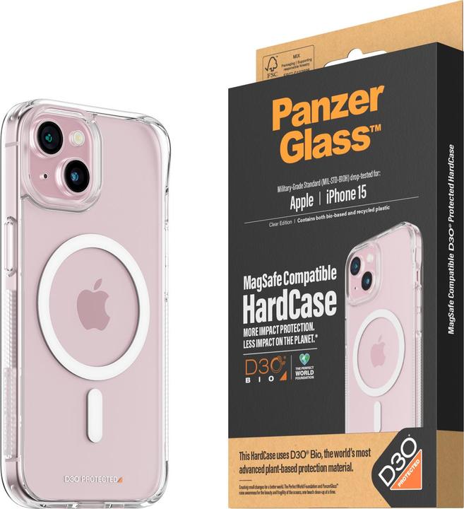 Actual product image PanzerGlass Hard Case (Apple iPhone 15)
