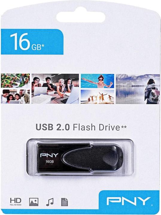 Produktbild PNY Attaché 4 (16 GB, USB-A)