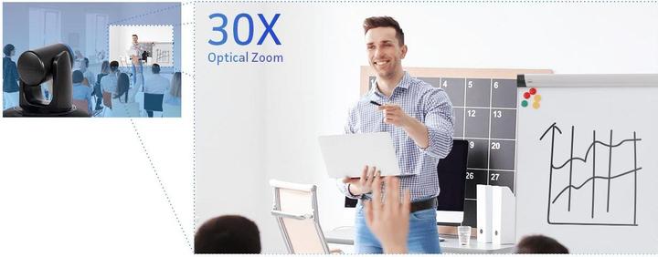 Produktbild AVer PTC500 Plus Professionelle Autotracking Kamera 1080P 60 fps