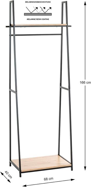 Produktbild HAKU Möbel Standgarderobe