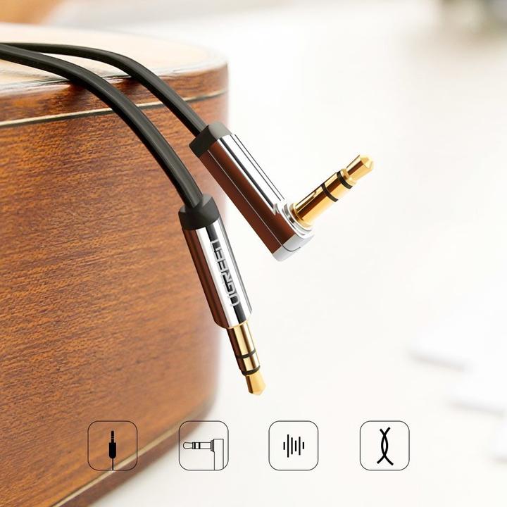 Image du produit Ugreen jack 3,5 mm - jack 3,5 mm (5 m, Jack 3,5 mm (AUX))