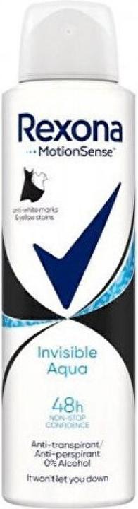 Actual product image Rexona Invisible Aqua (Spray, 150 ml)