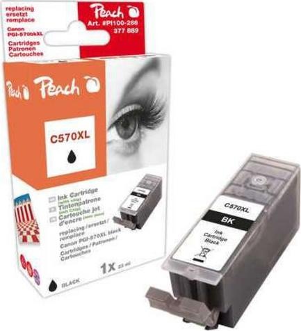 Actual product image Peach PGI-570bk XL (FC)